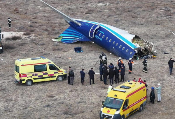 BAKU ET MOSCOU TROUVENT UN ACCORD SUR LES CONSEQUENCES DU CRASH DE L’AVION AZAL