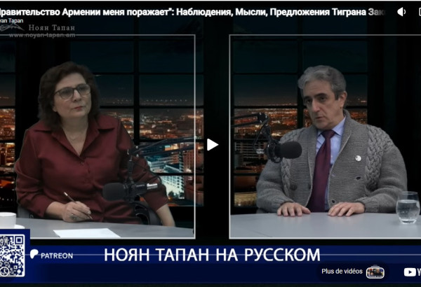 "LES ARMENIENS SONT LE PLUS GROS PROBLEME POUR L'ARMENIE": TIGRANE ZAKOYAN FRAPPE A SON TOUR DE PLEIN FOUET LA RAGE DU DISCOURS NATIONALISTE