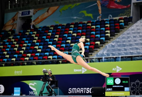 LA COUPE DU MONDE DE GYMNASTIQUE RYTHMIQUE S’ACHEVE A BAKOU