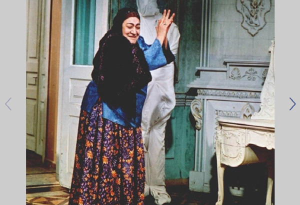 NASIBA ZEYNALOVA: LA "BELLE-MERE" PREFEREE DU CINEMA AZERBAIDJANAIS. UNE "RAIMU" FEMININE A BAKOU