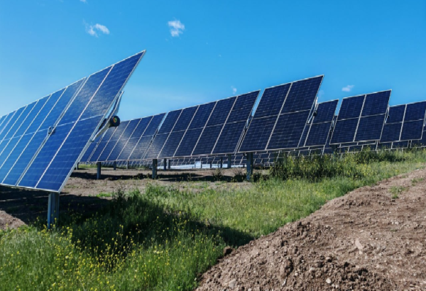 PREMIER PANNEAU SOLAIRE INSTALLE A JABRAYIL DANS LE CADRE DU PROJJET "SHAFAG"