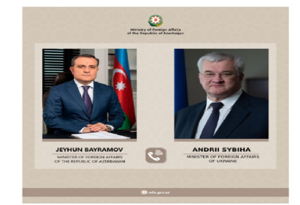 LES MINISTRES DES AFFAIRES ETRANGERES DE L'AZERBAIDJAN ET DE L'UKRAINE ONT DISCUTE DES RELATIONS DE PARTENARIAT ENTRE LEURS PAYS
