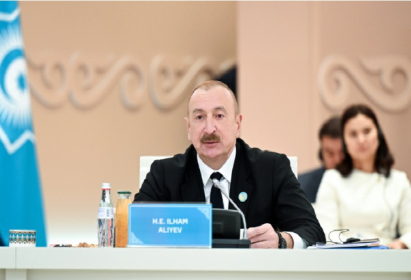 DISCOURS INTEGRAL DU PRESIDENT ILHAM ALIYEV AU SOMMET DE L'ORGANISATION DES ETATS TURCIQUES