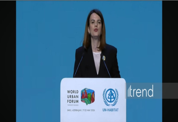 "BAKOU S'IMPOSE COMME UN CARREFOUR MONDIAL DU DIALOGUE ET DES IDES", AFFIRME LA VICE-PREMIERE MINISTRE D'ALBANIE