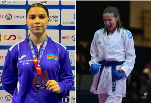 DEUX KARATÉKAS AZÉRIES EN LICE POUR LE BRONZE AUX CHAMPIONNATS D’EUROPE