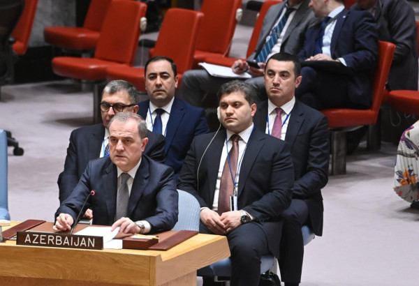 JEYHUN BAYRAMOV DEFEND LE MULTILATÉRALISME ET LE DROIT INTERNATIONAL DEVANT LE CONSEIL DE SÉCURITÉ DE L’ONU