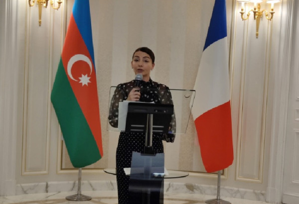 LA  CELEBRATION DE LA FETE NATIONALE DE LA REPUBLIQUE D'AZERBAIDJAN A EU LIEU A PARIS