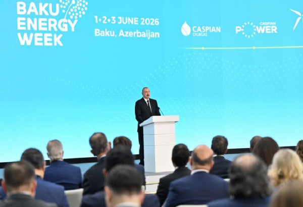 ILHAM ALIYEV AU "FORUM DE L'ENERGIE DE BAKOU": LE CORRIDOR DE ZANGUEZOUR SERA CONSTRUIT, C'EST UNE CERTITUDE