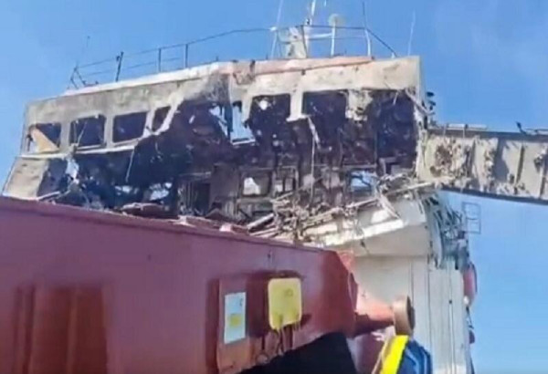 MER D’AZOV : BAKOU SUIT DE PRES LA SITUATION DES MARINS AZERBAÏDJANAIS TOUCHES LORS DES ATTAQUES CONTRE DES NAVIRES