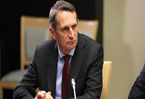 NARYCHKINE MECONTENT DES ORIENTATIONS DE L'ARMENIE: UN PARI SUR L'OCCIDENT EST UN MAUVAIS CHOIX