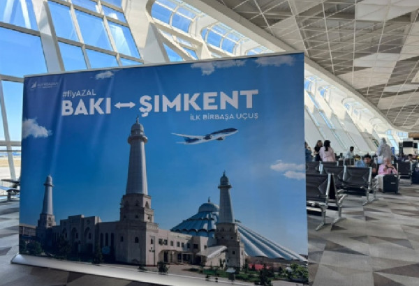 "AZAL" A EFFECTUE SON PREMIER VOL REGULIER ENTRE BAKOU ET CHIMKENT, AU KAZAKHSTAN