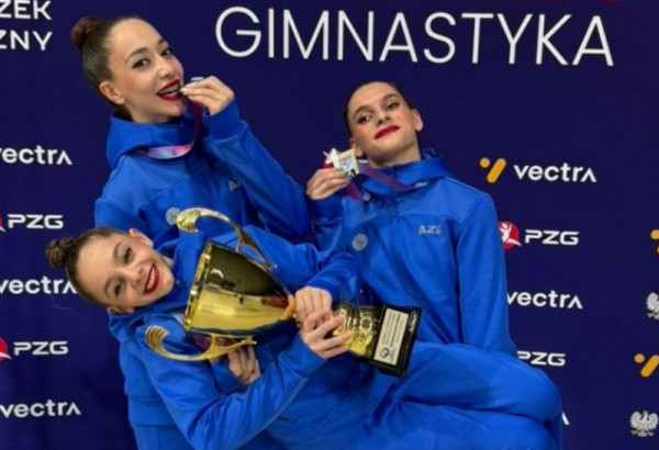 GYMNASTIQUE ACROBATIQUE: LES AZERBAÏDJANAISES REMPORTENT LA SERIE DE LA COUPE DU MONDE