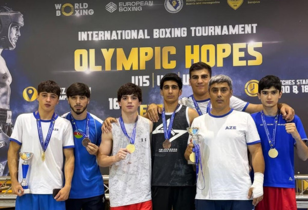 LES BOXEURS AZERBAÏDJANAIS REMPORTENT 12 MEDAILLES AU TOURNOI « ESPOIRS OLYMPIQUES »