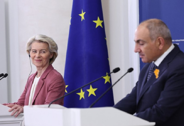 VON DER LEYEN AFFIRME QUE L'U.E. SOUTIENDRA L'ARMENIE FACE AUX PRESSIONS ECONOMIQUES DE LA RUSSIE