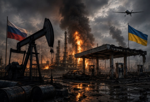 LA CAMPAGNE DE DRONES UKRAINIENNE FAIT DU SYSTÈME PÉTROLIER RUSSE UNE NOUVELLE LIGNE DE FRONT