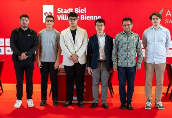AYDIN SULEYMANLI PARTICIPE AU PRESTIGIEUX FESTIVAL INTERNATIONAL D'ECHECS DE BIENNE