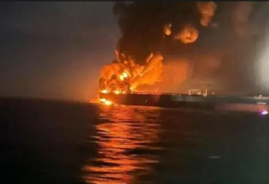 UN NAVIRE AVEC DES MARINS AZERBAÏDJANAIS ATTAQUÉ EN MER NOIRE