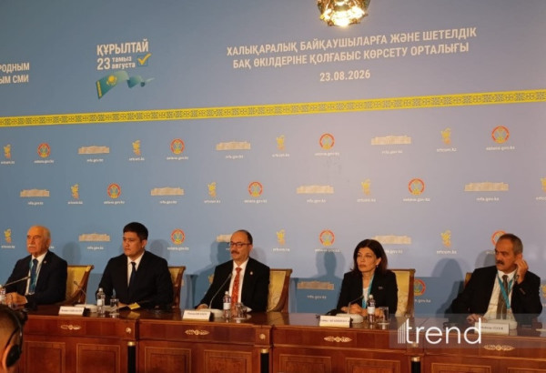 LA "TURKPA" ESTIME QUE L’ÉLECTION DU KURULTAI AU KAZAKHSTAN A RESPECTÉ LES NORMES INTERNATIONALES