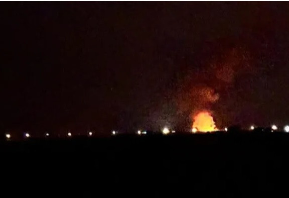 À GORANBOY, EN AZERBAÏDJAN, UNE EXPLOSION ET UN INCENDIE SE SONT PRODUITS DANS UN DÉPÔT DE MUNITIONS
