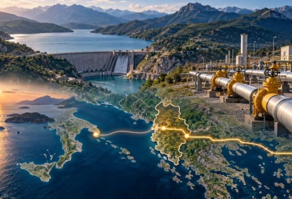 DU GAZ AZERBAÏDJANAIS PERMETTRA À L’ALBANIE DE DIVERSIFIER SES SOURCES D’ÉNERGIE ET D’ÊTRE MOINS VULNÉRABLE À SA DÉPENDANCE À L’ÉNERGIE HYDROÉLECTRIQUE