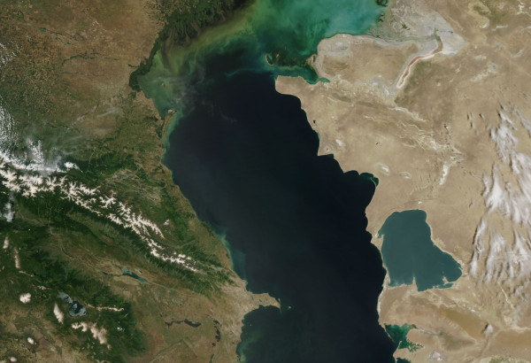 LA BAISSE DU NIVEAU DE LA MER CASPIENNE POURRAIT METTRE À L’ÉPREUVE LE CORRIDOR INTERMÉDIAIRE