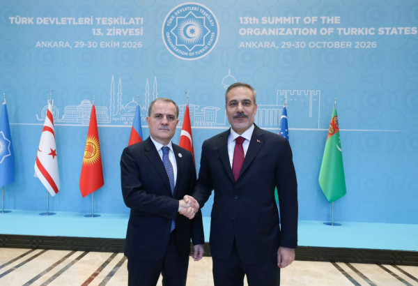 DJEYHOUN BAÏRAMOV À ANKARA POUR LA 13ᵉ RÉUNION DES CHEFS DE LA DIPLOMATIE DE L’ORGANISATION DES ÉTATS TURCIQUES