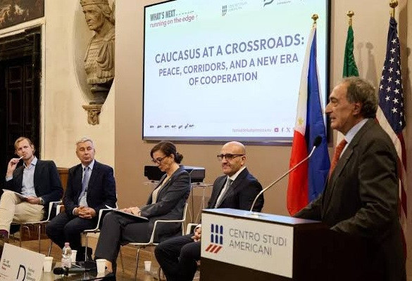 RENCONTRE DE ROME: UN ÉTAT DES LIEUX DES RELATIONS POLITIQUES ET ÉCONOMIQUES DANS LE CAUCASE DU SUD ET DE LEURS PERSPECTIVES D’AVENIR